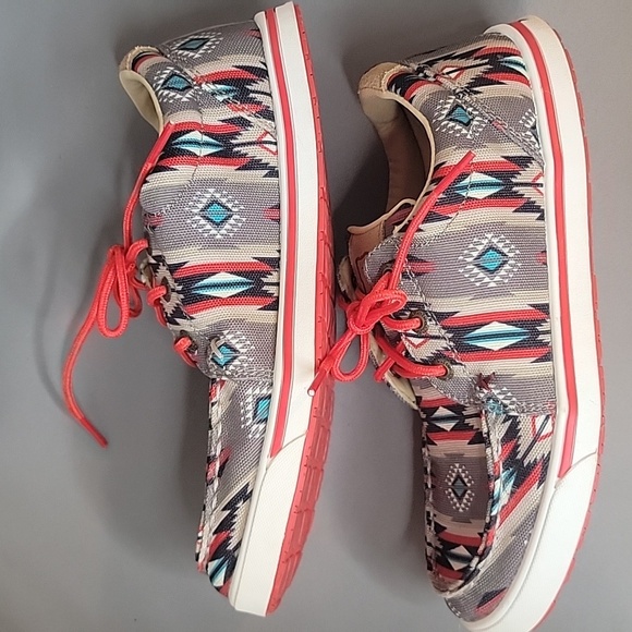 Twisted X Women's Kicks Red Multi 6.5 - Picture 3 of 7